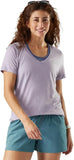 Smartwool Women's Active Ultralite V-Neck Short Sleeve