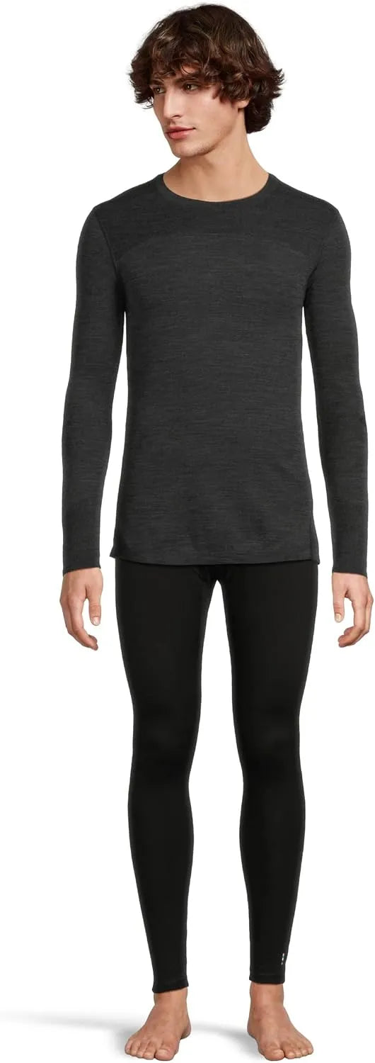 SmartWool Men's Intraknit Thermal Merino Base Layer Crew, Lightweight, Breathable Merino Wool Long Sleeve Active Shirt