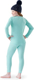 Smartwool Kid's Classic Thermal Merino Base Layer Crew for Boys and Girls