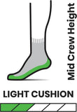 Smartwool Women's Hike Light Cushion Zig Zag Valley Mid Crew Socks