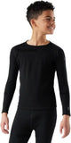 Smartwool Kid's Classic Thermal Merino Base Layer Crew for Boys and Girls
