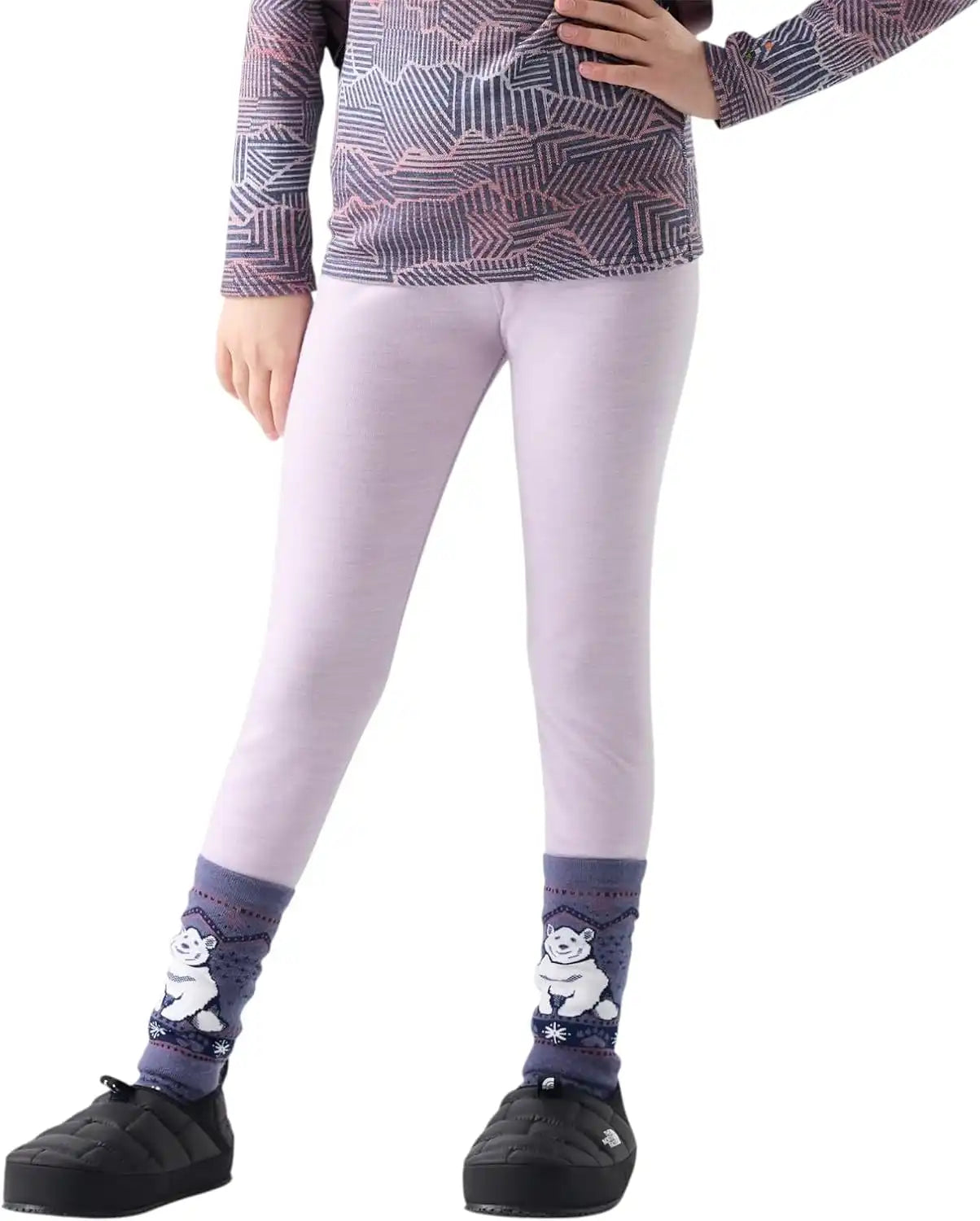 Smartwool Kid's Classic Thermal Merino Base Layer Bottoms for Boys and Girls(Toddler/Little Kid/Big Kid)