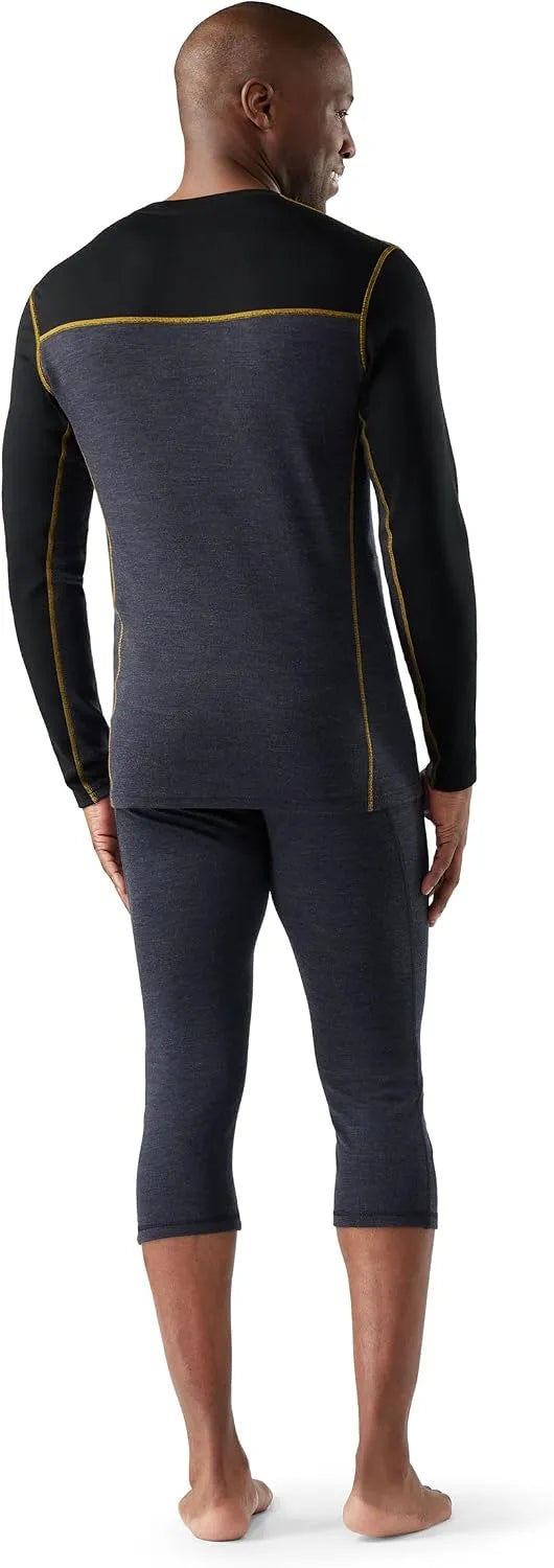 SmartWool Men's Classic Thermal Merino Base Layer Colorblock Crew