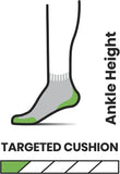 Smartwool Women's Run Targeted Cushion Ankle Socks