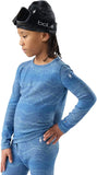 Smartwool Kid's Classic Thermal Merino Base Layer Crew for Boys and Girls