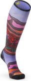 Smartwool Women's Ski Zero Cushion Floral Field Print Over The Calf Socks