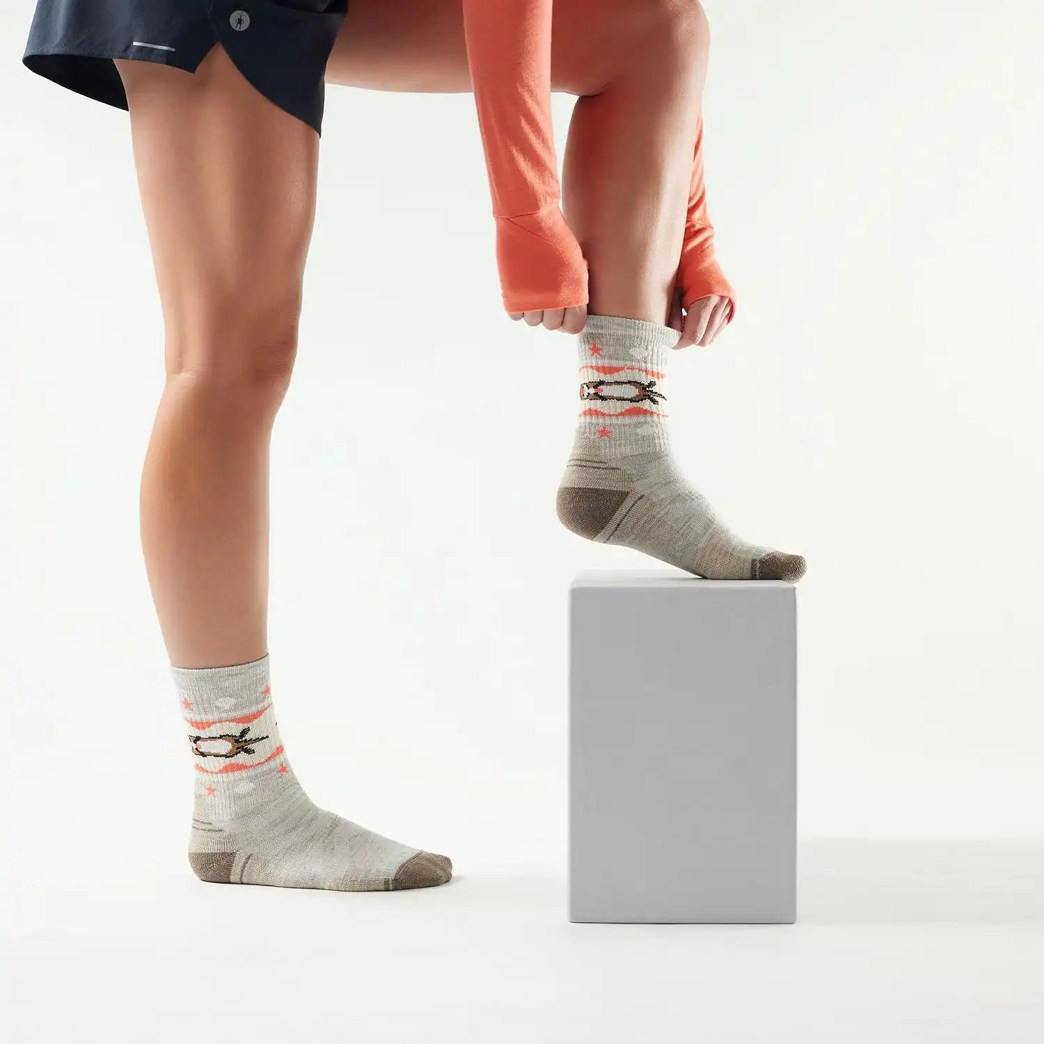 Smartwool Women's Hike Light Cushion Otter Float Crew Socks