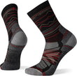 Smartwool Men's Hike Light Mountain Range Pattern Crew Socks