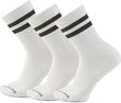 Smartwool Unisex Everyday Athletic Stripe Crew Socks 3pk