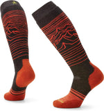 Smartwool Men's Snowboard Full Cushion Iguchi Pattern Over the Calf Socks