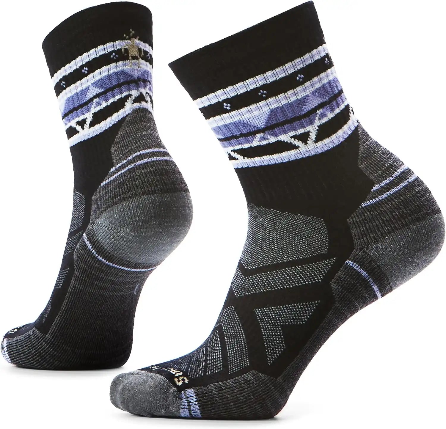 Smartwool Women's Hike Light Cushion Zig Zag Valley Mid Crew Socks