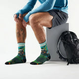 Smartwool Men's Hike Targeted Cushion Trail Trekker Print Crew Socks