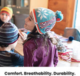 Smartwool Kid's Classic Thermal Merino Base Layer Crew for Boys and Girls