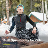 Smartwool Kid's Classic Thermal Merino Base Layer Bottoms for Boys and Girls(Toddler/Little Kid/Big Kid)