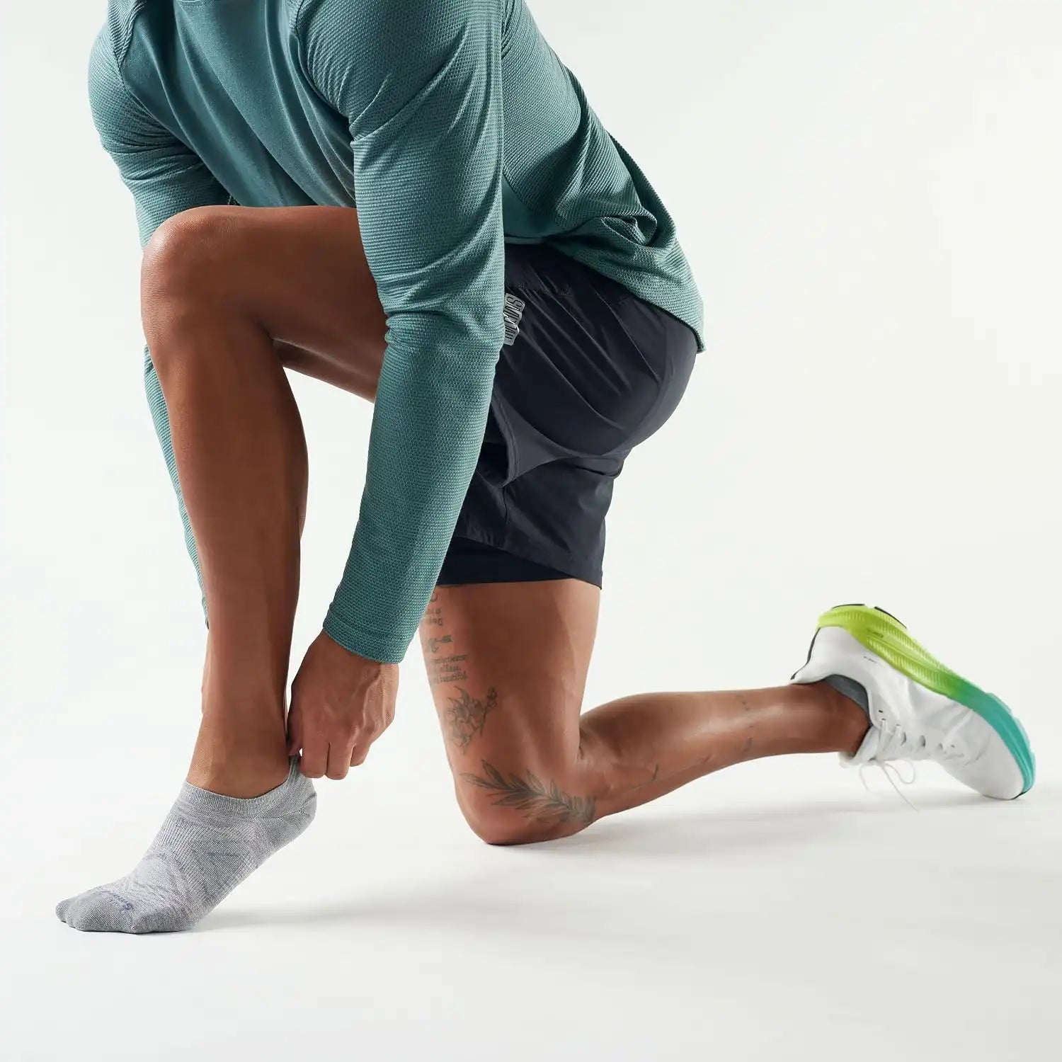 Smartwool Men's Run Zero Cushion No Show Socks