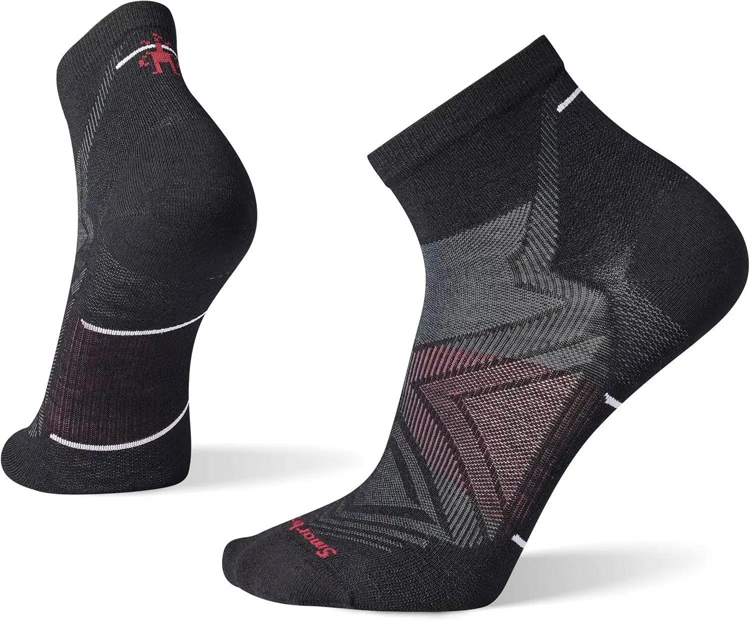 Smartwool Men's Run Zero Cushion Ankle Socks