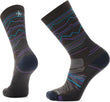 Smartwool Men's Hike Light Mountain Range Pattern Crew Socks