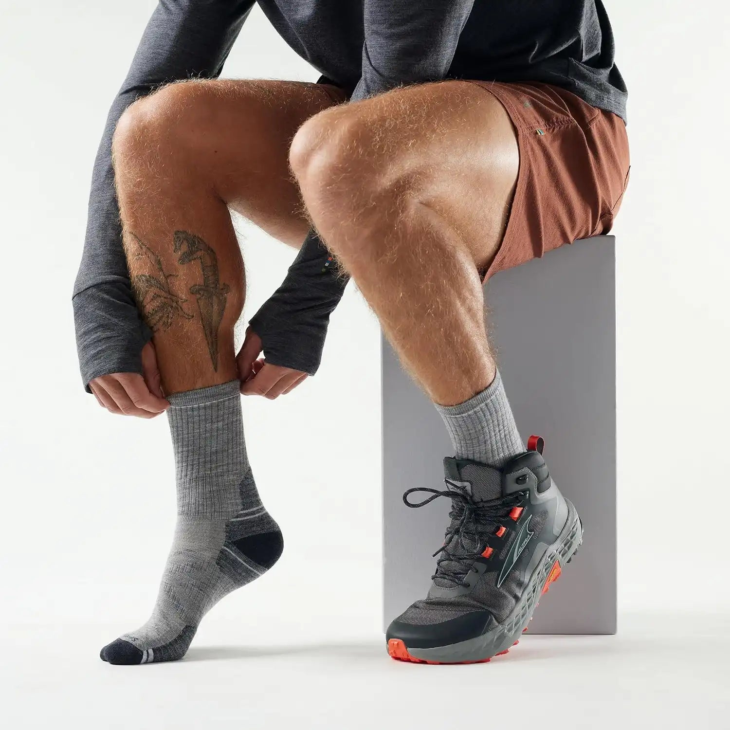 Smartwool Men's Hike Targeted Cushion Mid Crew Socks